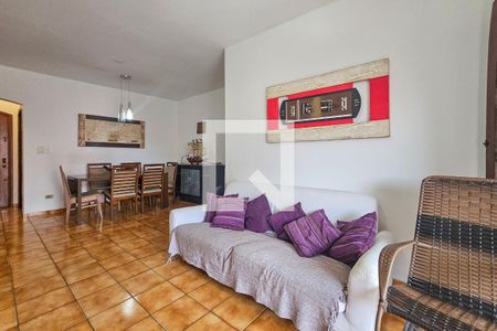 Sala de apartamento para alugar com 3 quartos, 114m² em Parque Enseada, Guarujá