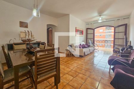 Sala de apartamento para alugar com 3 quartos, 114m² em Parque Enseada, Guarujá
