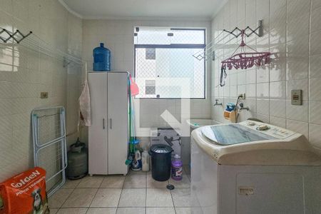 Área de serviço de apartamento para alugar com 3 quartos, 114m² em Parque Enseada, Guarujá