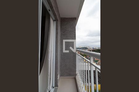 Varanda da Sala/Cozinha de apartamento para alugar com 1 quarto, 23m² em Vila Butantã, São Paulo