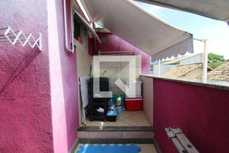 Área de serviço - Terraço de casa de condomínio para alugar com 3 quartos, 107m² em Curicica, Rio de Janeiro