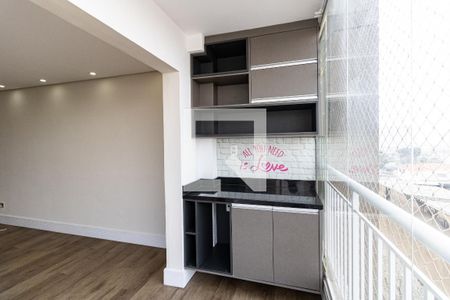 Varanda da Sala de apartamento à venda com 3 quartos, 85m² em Vila Gumercindo, São Paulo