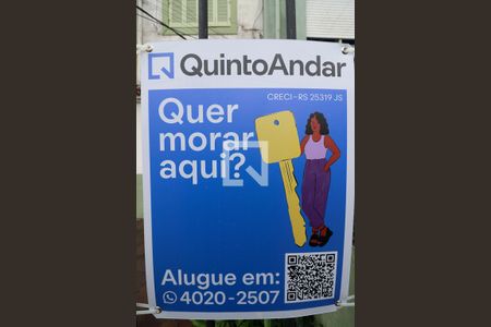 Placa de apartamento à venda com 1 quarto, 35m² em Floresta, Porto Alegre