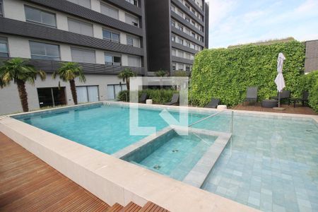 Área comum - Piscina de apartamento à venda com 1 quarto, 35m² em Teresópolis, Porto Alegre