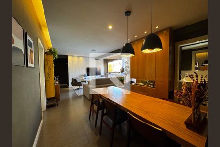 Sala de jantar de apartamento à venda com 4 quartos, 130m² em Santa Tereza, Belo Horizonte