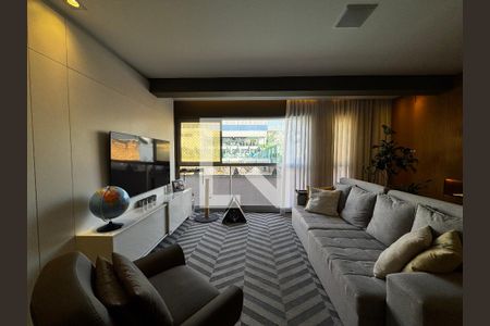 Sala de apartamento à venda com 4 quartos, 130m² em Santa Tereza, Belo Horizonte