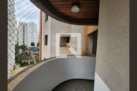 Varanda da Sala de apartamento à venda com 3 quartos, 127m² em Indianópolis, São Paulo