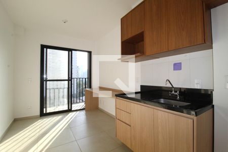Sala/Cozinha de kitnet/studio para alugar com 1 quarto, 26m² em Vila Olímpia, São Paulo