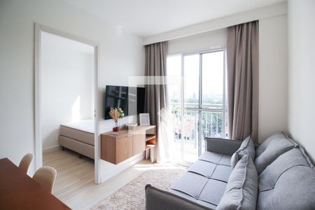 Sala de apartamento à venda com 2 quartos, 36m² em Indianópolis, São Paulo