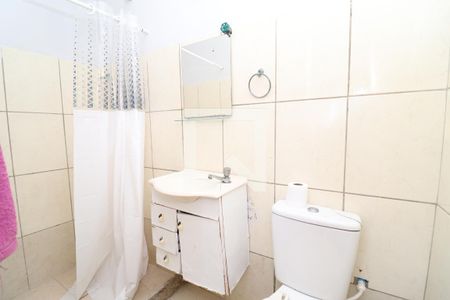 Banheiro Social de casa de condomínio para alugar com 1 quarto, 25m² em Cocotá, Rio de Janeiro