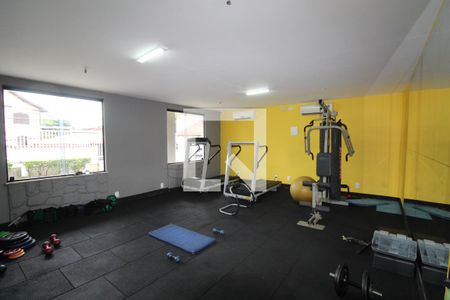 Área comum - Academia de apartamento à venda com 2 quartos, 63m² em Freguesia (jacarepaguá), Rio de Janeiro