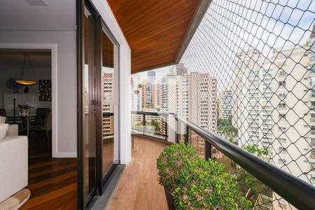 Varanda da Sala de apartamento à venda com 3 quartos, 177m² em Vila Suzana, São Paulo