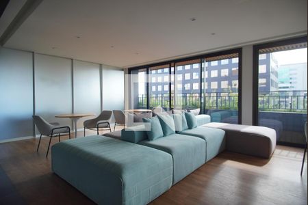 Área comum de kitnet/studio à venda com 1 quarto, 25m² em Boa Vista, Porto Alegre