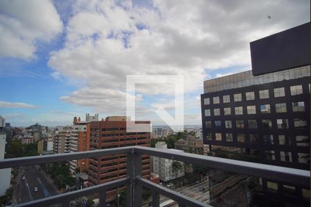 Área comum de kitnet/studio à venda com 1 quarto, 25m² em Boa Vista, Porto Alegre