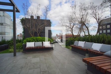 Área comum de kitnet/studio à venda com 1 quarto, 25m² em Boa Vista, Porto Alegre