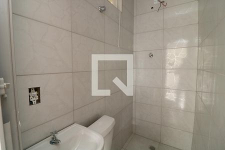 Banheiro de apartamento para alugar com 1 quarto, 32m² em Jardim Vera Cruz(zona Leste), São Paulo