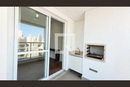 Varanda da Sala de apartamento para alugar com 1 quarto, 58m² em Cambuí, Campinas