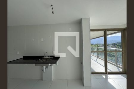Cozinha  de apartamento à venda com 3 quartos, 124m² em Barra da Tijuca, Rio de Janeiro