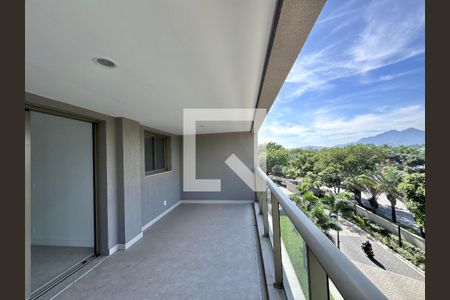 Varanda de apartamento à venda com 3 quartos, 124m² em Barra da Tijuca, Rio de Janeiro