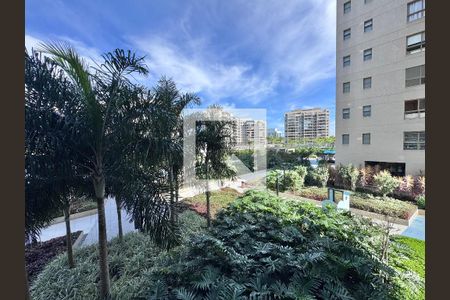 Varanda - Vista de apartamento à venda com 3 quartos, 121m² em Barra da Tijuca, Rio de Janeiro