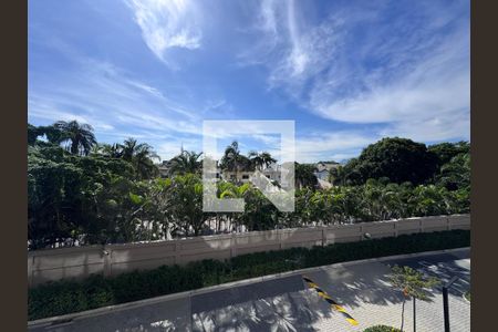 Varanda - Vista  de apartamento à venda com 3 quartos, 121m² em Barra da Tijuca, Rio de Janeiro