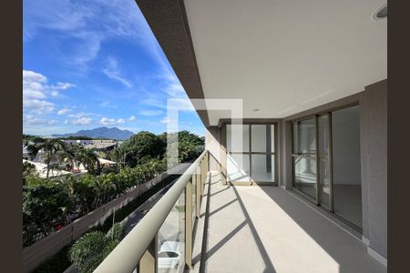 Varanda de apartamento à venda com 3 quartos, 124m² em Barra da Tijuca, Rio de Janeiro