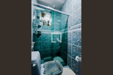 Banheiro de apartamento à venda com 2 quartos, 50m² em Jardim Tranquilidade, Guarulhos