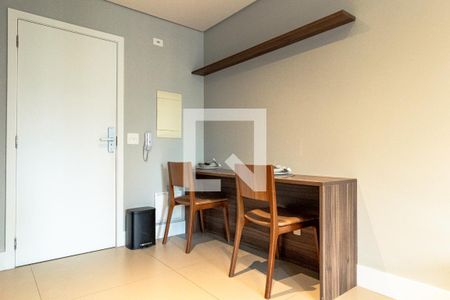 Cozinha de kitnet/studio para alugar com 1 quarto, 52m² em Moema, São Paulo