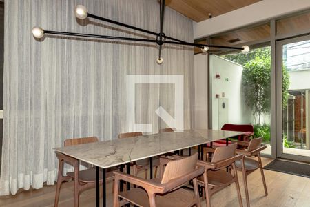 Área comum - CoWork de kitnet/studio para alugar com 1 quarto, 52m² em Moema, São Paulo