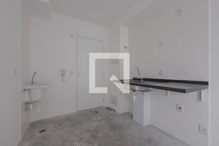 Cozinha de kitnet/studio à venda com 1 quarto, 24m² em Pinheiros, São Paulo