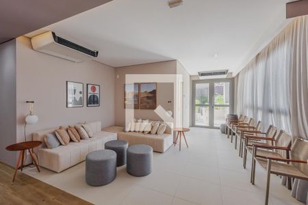 Área comum de kitnet/studio à venda com 1 quarto, 24m² em Pinheiros, São Paulo