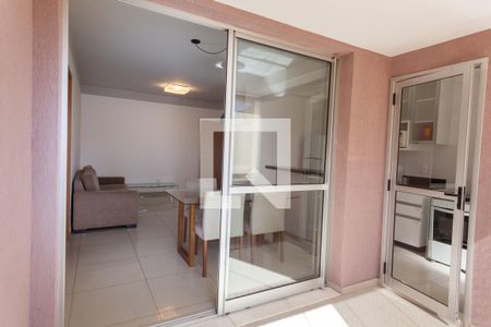 Varanda da Sala de apartamento para alugar com 2 quartos, 76m² em Vila da Serra, Nova Lima