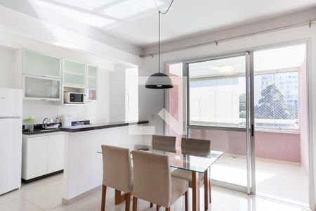 Sala de Jantar de apartamento para alugar com 2 quartos, 76m² em Vila da Serra, Nova Lima