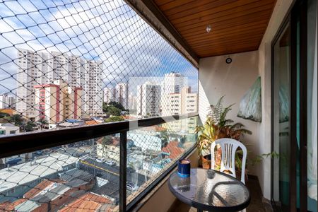 Varanda da Sala de apartamento à venda com 3 quartos, 131m² em Santa Teresinha, São Paulo