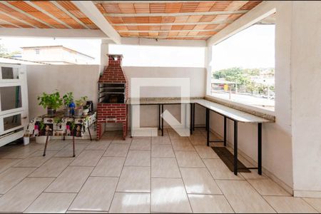 Terraço de casa à venda com 3 quartos, 188m² em Cinquentenario, Belo Horizonte