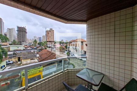 Sacada de apartamento para alugar com 2 quartos, 70m² em Guilhermina, Praia Grande