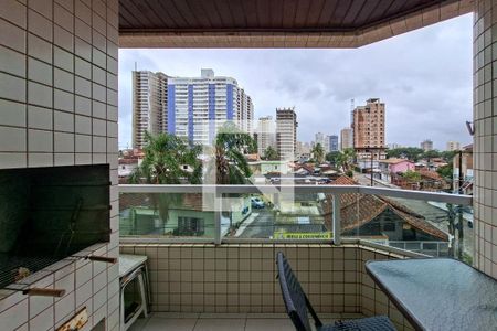 Sacada de apartamento para alugar com 2 quartos, 70m² em Guilhermina, Praia Grande
