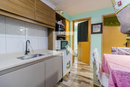 Cozinha  de apartamento à venda com 2 quartos, 47m² em São José, Porto Alegre