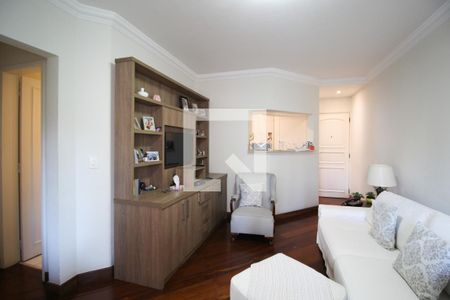 Sala de apartamento à venda com 1 quarto, 57m² em Indianópolis, São Paulo