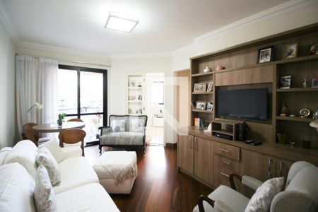 Sala de apartamento à venda com 1 quarto, 57m² em Indianópolis, São Paulo