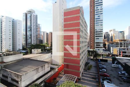 Vista Varanda de apartamento à venda com 1 quarto, 57m² em Indianópolis, São Paulo