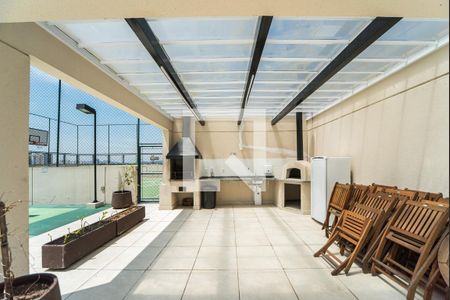 Área comum - Churrasqueira de apartamento para alugar com 2 quartos, 56m² em Planalto, São Bernardo do Campo