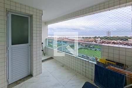 Sacada de apartamento para alugar com 2 quartos, 79m² em Guilhermina, Praia Grande