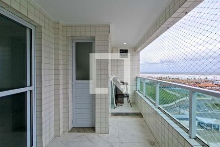 Sacada de apartamento para alugar com 2 quartos, 79m² em Guilhermina, Praia Grande
