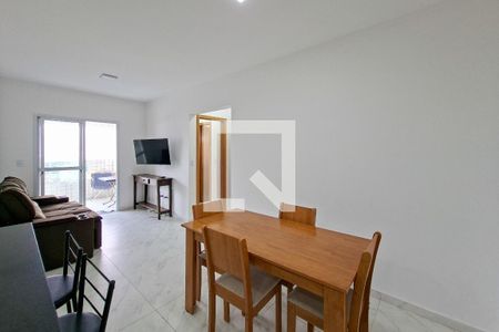 Sala de apartamento para alugar com 2 quartos, 79m² em Guilhermina, Praia Grande