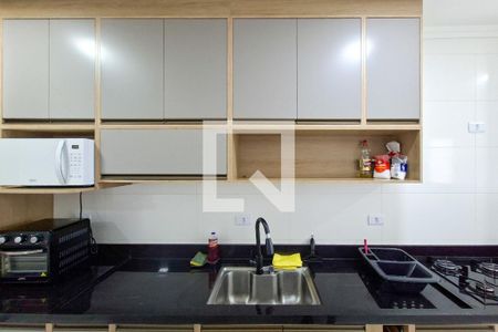 Cozinha de apartamento para alugar com 2 quartos, 79m² em Guilhermina, Praia Grande