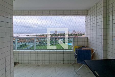 Sacada de apartamento para alugar com 2 quartos, 79m² em Guilhermina, Praia Grande