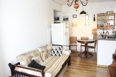 Sala de apartamento à venda com 1 quarto, 46m² em Campos Elíseos, São Paulo