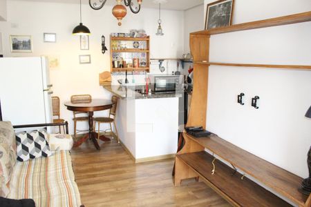 Sala de apartamento à venda com 1 quarto, 46m² em Campos Elíseos, São Paulo