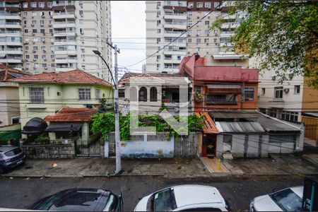 Vista da Sala de apartamento à venda com 3 quartos, 120m² em Rio Comprido, Rio de Janeiro